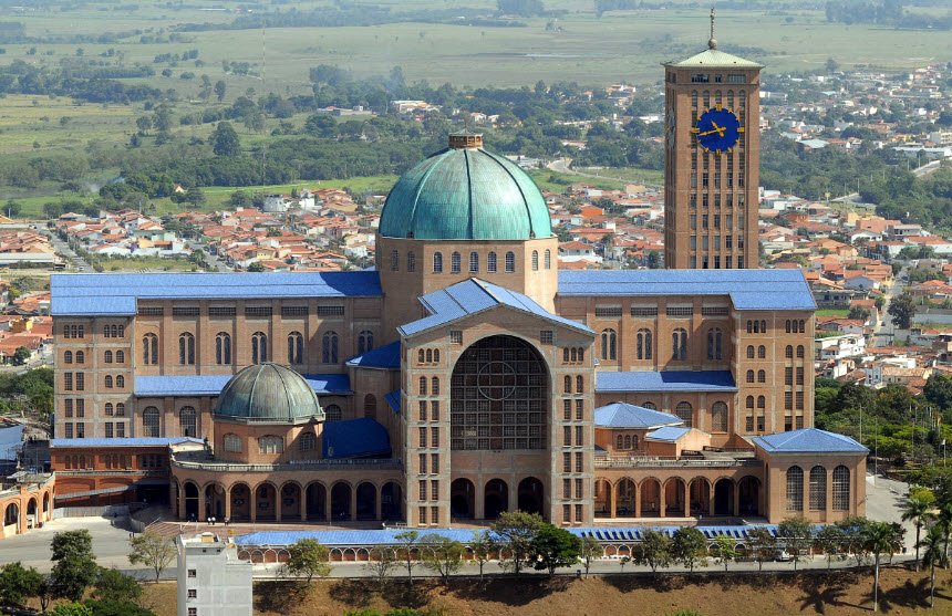 Basilica of the National Shrine of Our Lady of Aparecida, Aparecida, São Paulo, Brazil